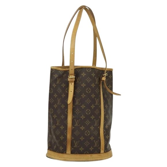 LOUIS VUITTON Monogram Bucket GM Shoulder Bag M42236 LV Auth 137413 - Picture 2 of 16